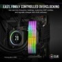 Corsair Vengeance RGB CMH32GX5M2B6000C38, 32 Go, 2 x 16 Go, DDR5, 6000 MHz, 288-pin DIMM