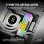 Corsair Vengeance RGB , 32 Go, 2 x 16 Go, DDR5, 6400 MHz, 288-pin DIMM, Blanc