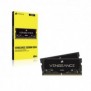 Corsair Vegeance 16GB DDR4-2666, 16 Go, 2 x 8 Go, DDR4, 2666 MHz, 260-pin SO-DIMM, Noir