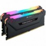 Corsair Vengeance RGB CMW16GX4M2Z2933C16, 16 Go, 2 x 8 Go, DDR4, 2933 MHz, 288-pin DIMM