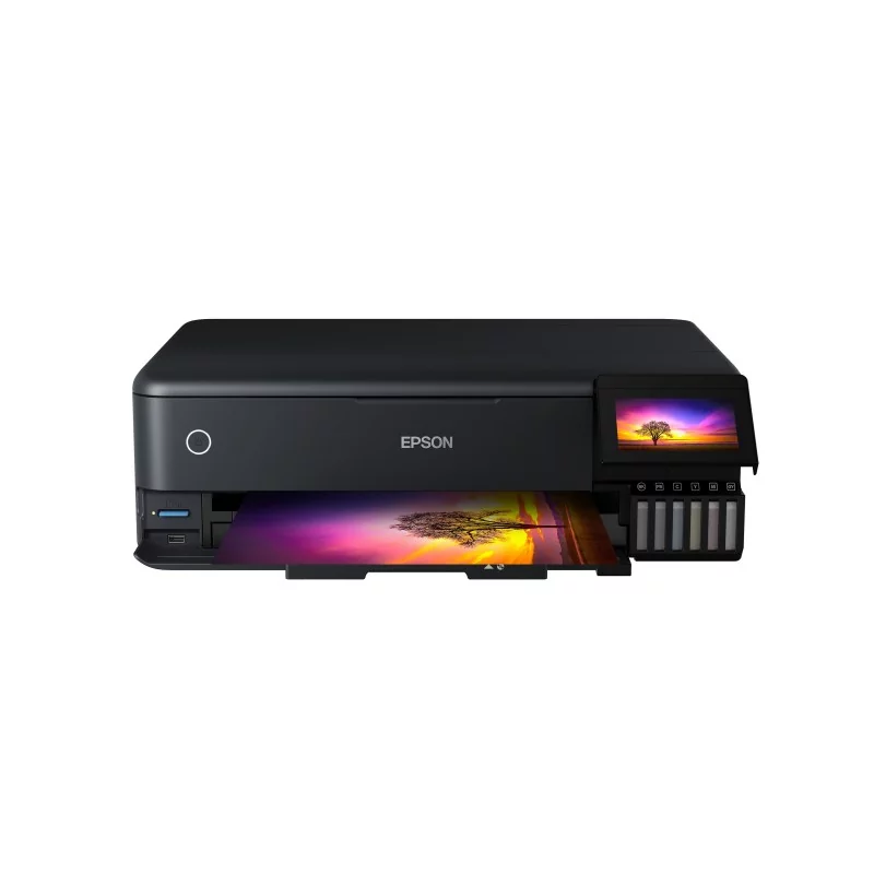 Epson EcoTank ET-8550, Jet d'encre, Impression couleur, 5760 x 1440 DPI, A3, Impression directe, Noir