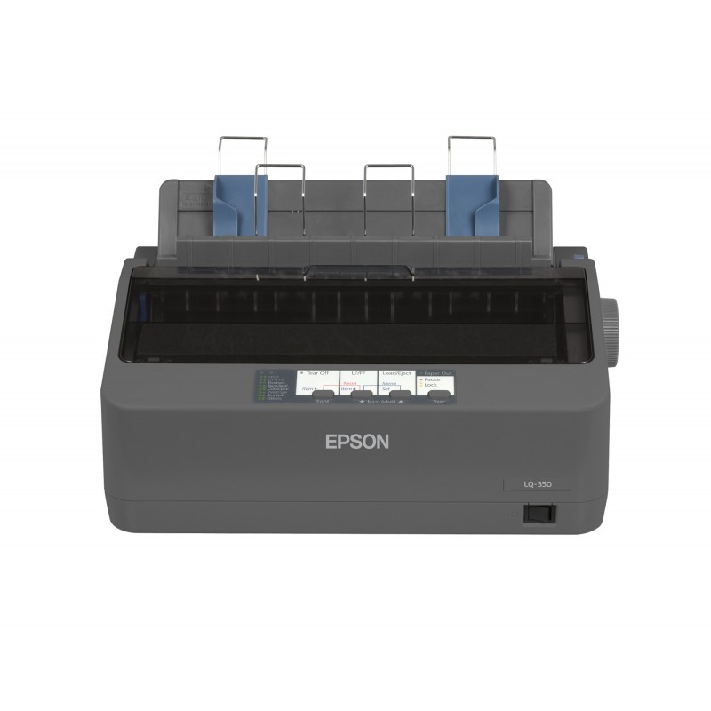 Epson LQ-350 Dot Matrix Printer, 347 caractères par seconde, 360 x 180 DPI, 260 caractères par seconde, 86 caractères par seconde, 10 caractères par pouce, 4 copies