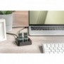 DIGITUS Station d'accueil dual M.2 pour SSD NVMe avec fonction de clonage hors ligne, USB-C™, Avec fil, USB 3.2 Gen 2 3.1 Gen 2 Type-C, Noir, SD, 2 To, 10 Gbits
