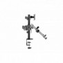 DIGITUS Support d'écran simple & support d'ordinateur portable, 1x32", 2x 9 kg, Pince, 9 kg, 43,2 cm 17", 81,3 cm 32", 100 x 100 mm, Noir