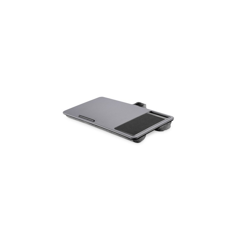 DIGITUS Notebook Desk station de travail pour ordinateur portable, Supports de Laptop, Gris, Coton, Plastique, 43,2 cm 17", 575 mm, 55 mm