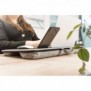 DIGITUS Notebook Desk station de travail pour ordinateur portable, Supports de Laptop, Gris, Coton, Plastique, 43,2 cm 17", 575 mm, 55 mm