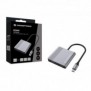 Conceptronic DONN13G, Avec fil, USB 3.2 Gen 1 3.1 Gen 1 Type-C, 100 W, Gris, 5 Gbits, 4K Ultra HD