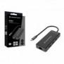 Conceptronic DONN14G, Avec fil, USB 3.2 Gen 1 3.1 Gen 1 Type-C, 100 W, 1000 Mbits, Gris, 5 Gbits