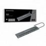 Conceptronic DONN17G, Avec fil, USB 3.2 Gen 1 3.1 Gen 1 Type-C, 100 W, 10,100,1000 Mbits, Gris, MicroSD , SD