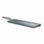 Conceptronic DONN17G, Avec fil, USB 3.2 Gen 1 3.1 Gen 1 Type-C, 100 W, 10,100,1000 Mbits, Gris, MicroSD , SD