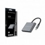 Conceptronic DONN18G, Avec fil, USB 3.2 Gen 1 3.1 Gen 1 Type-C, 100 W, Gris, 5 Gbits, 4K Ultra HD
