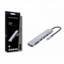 Conceptronic DONN19G, Avec fil, USB 3.2 Gen 1 3.1 Gen 1 Type-C, 100 W, Gris, MicroSD , SD, 5 Gbits
