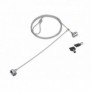 Conceptronic CNBSLOCK15T, 1,5 m, 2 clés, Argent