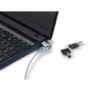 Conceptronic CNBSLOCK15T, 1,5 m, 2 clés, Argent