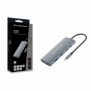 Conceptronic DONN06G, Avec fil, USB 3.2 Gen 1 3.1 Gen 1 Type-C, 100 W, 10,100,1000 Mbits, Gris, MicroSD , MicroSDHC, MicroSDXC, SD, SDHC, SDXC