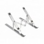 Conceptronic THANA04S, Supports de Laptop, Argent, Aluminium, 39,6 cm 15.6", 20 kg, 255 mm