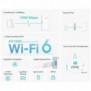 TP-LINK TL-WPA7817 KIT, 1000 Mbits, IEEE 1901, IEEE 802.11a, IEEE 802.11ac, IEEE 802.11ax, IEEE 802.11b, IEEE 802.11g, IEEE 802.11n,..., Type E, Gigabit Ethernet, 10,100,1000 Mbits, Wi-Fi 6 802.11ax