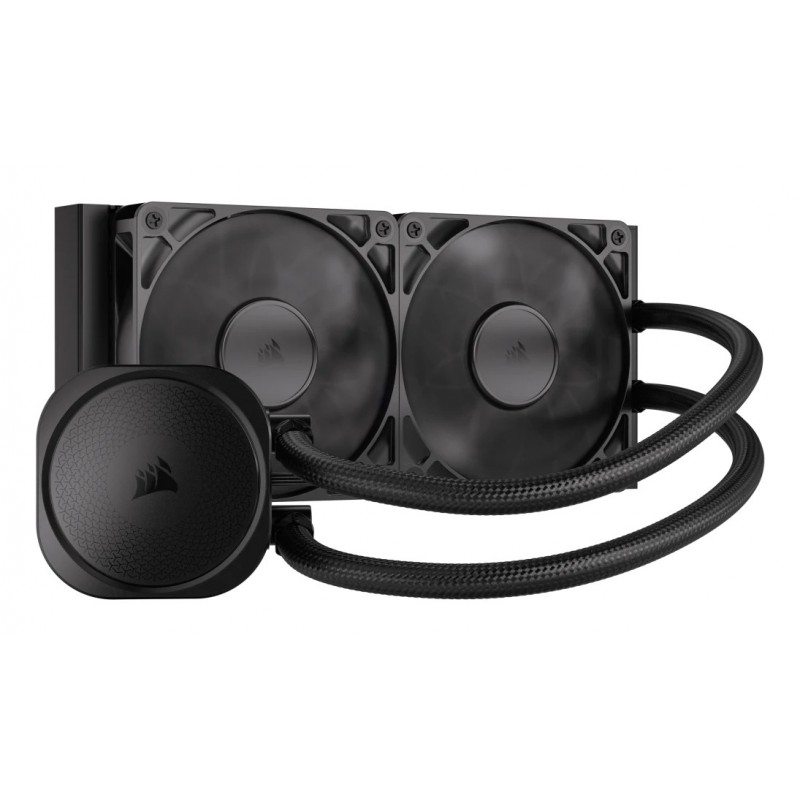 Corsair Nautilus 240 RS, Refroidisseur de liquide tout-en-un, 2100 trmin, Noir