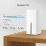 TP-LINK Archer NX600, Wi-Fi 6 802.11ax, Bi-bande 2,4 GHz 5 GHz, EthernetLAN, 5G, Blanc