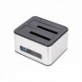 DIGITUS Station d'accueil USB 3.0 Dual SATA HDD 2,5" 3,5, HDD, SSD, SATA, Série ATA II, Série ATA III, 2.5,3.5", USB 3.2 Gen 1 3.1 Gen 1 Type-B, Noir, Blanc, 6 Gbits