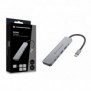Conceptronic DONN33G, Avec fil, USB 3.2 Gen 1 3.1 Gen 1 Type-C, 100 W, Argent, 5 Gbits, 4K Ultra HD