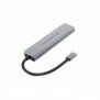 Conceptronic DONN33G, Avec fil, USB 3.2 Gen 1 3.1 Gen 1 Type-C, 100 W, Argent, 5 Gbits, 4K Ultra HD