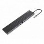 Conceptronic DONN32B, Avec fil, USB 3.2 Gen 1 3.1 Gen 1 Type-C, 100 W, 3,5 mm, 10,100,1000 Mbits, IEEE 802.3ab