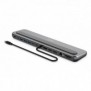 DIGITUS Station d'accueil USB-C 8K, 12 ports, Avec fil, USB 3.2 Gen 2 3.1 Gen 2 Type-C, 100 W, 3,5 mm, 2.22.3, 1000 Mbits