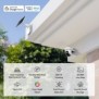 TP-LINK Tapo TC90 KIT, Caméra de sécurité IP, Extérieure, Sans fil, CB, CE, FCC, DOE, CEC, RCM, KC, JFR,VCCI,NCC, BSMI, NTRA, IP65, PlafondMurPoteau, Blanc