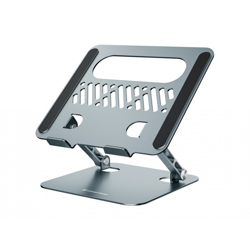 Conceptronic THANA10G, Supports de Laptop, Gris, Aluminium, 43,2 cm 17", 3 kg, 240 mm