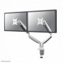 Neomounts NM-D750DWHITE Support d'écran à fixer 10-32" - ressort à gaz, Collier de serrage passe-fil, 9 kg, 25,4 cm 10", 81,3 cm 32", 100 x 100 mm, Blanc