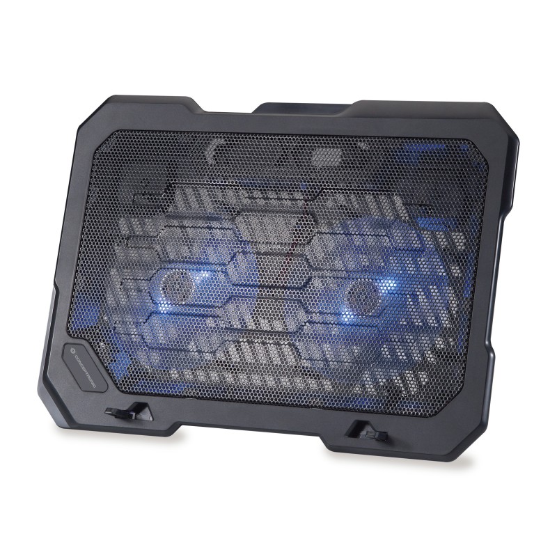 Conceptronic THANA01B, 39,6 cm 15.6", 2 pièce, 12,5 cm, 1000 trmin, Noir, Fer, Plastique