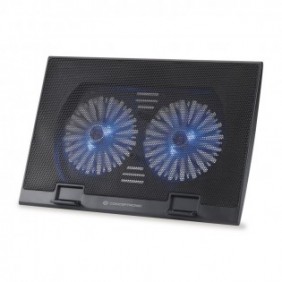 Conceptronic THANA02B, 43,2 cm 17", 2 pièce, 12,5 cm, 1000 trmin, Noir, Fer, Plastique