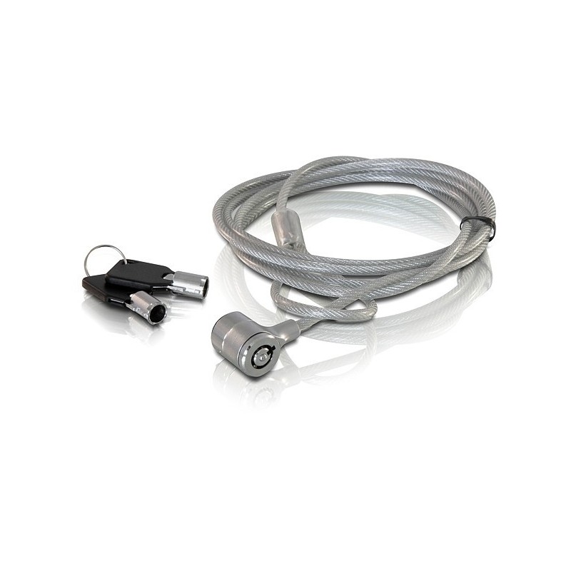 Navilock DeLOCK Notebook security lock with key, 1,8 m