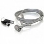 Navilock DeLOCK Notebook security lock with key, 1,8 m
