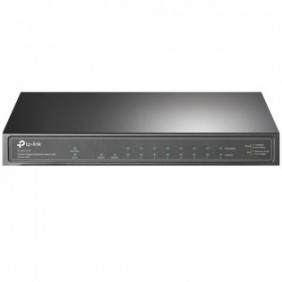 TP-LINK TL-SG1210P, Non-géré, Gigabit Ethernet 101001000, Connexion Ethernet, supportant l'alimentation via ce port , Montage mural