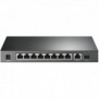 TP-LINK TL-SG1210P, Non-géré, Gigabit Ethernet 101001000, Connexion Ethernet, supportant l'alimentation via ce port , Montage mural