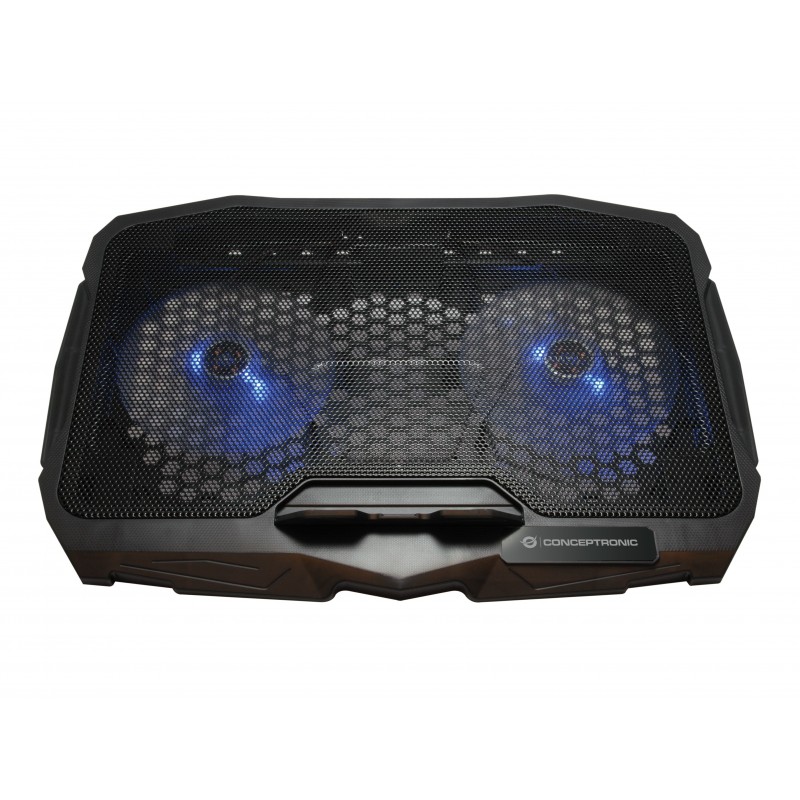 Conceptronic THANA07B, 43,2 cm 17", 2 pièce, 12,5 cm, Noir, Bleu, Chine