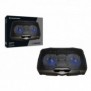 Conceptronic THANA07B, 43,2 cm 17", 2 pièce, 12,5 cm, Noir, Bleu, Chine