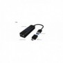 ICY BOX IB-HUB1419-LAN, USB 3.2 Gen 1 3.1 Gen 1 Type-A, 10,100,1000 Mbits, IEEE 802.1Q, IEEE 802.1p, IEEE 802.3, IEEE 802.3az, IEEE 802.3u, IEEE 802.3x, Noir, RJ-45, USB 3.2 Gen 1 3.1 Gen 1 Type-A, Aluminium