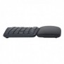 Logitech 920-010345, Taille réelle 100 %, Sans fil, Bluetooth, Contacteur de touche semi-mécanique, QWERTZ, Graphite