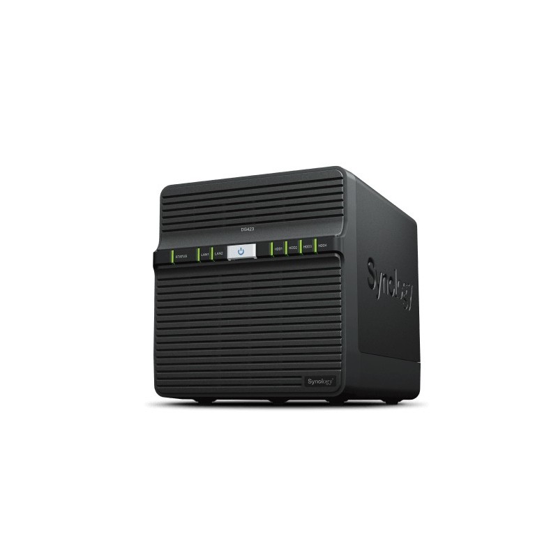 Synology DiskStation DS423, NAS, Realtek, RTD1619B, 2 Go, DDR4, DiskStation Manager