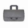 rivacase 5726, Sac thermique, 23 L, Gris, Tissu, Polyester, Poly-acétate de vinyle , Poly-acétate de vinyle , 430 mm