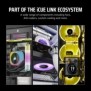 Corsair iCUE LINK LX120-R RGB, Ventilateur, 12 cm, 2400 trmin, Noir