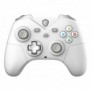 MSI FORCE GC300 WIRELESS WHITE, Manette de jeu, PC, Touche Retour, Croix directionnelle, Touche Macro, Bouton d'allumage, Bouton Démarrer, Touche Turbo, Analogique, Avec fil &sans fil, USB 2.0