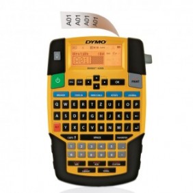 Dymo RHINO 4200, QWERTZ, Noir, Jaune