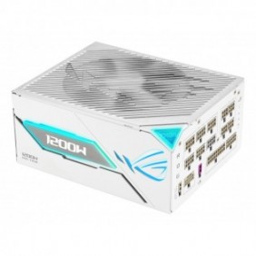 ASUS ROG -THOR-1200P3-WHITE-GAMING-E, 1200 W, 100 - 240 V, Actif, 125 W, 1200 W, 125 W