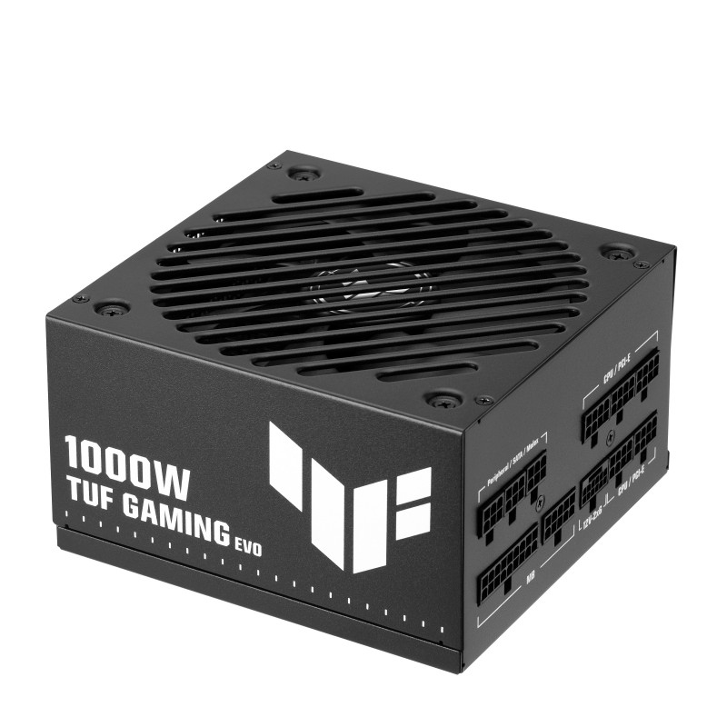 ASUS TUF Gaming 1000W Gold EVO, 1000 W, 100 - 240 V, Actif, 125 W, 1000 W, 125 W