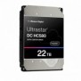 WD Ultrastar DC HC580, 22 To, 7200 trmin, 512 Mo, 3.5", SAS