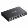TP-LINK Omada ES208GP, Géré, L2, Gigabit Ethernet 101001000, Connexion Ethernet, supportant l'alimentation via ce port , Grille de montage, DIN rail